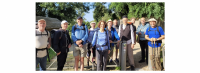 „Wir sind dann mal weg“ – Pfarrkonventsfahrt nach Frankreich: Pfarrerinnen und Pfarrer aus dem Kirchenkreis Berlin Süd-Ost pilgern eine Woche lang an den Ufern der Loire. Foto: Pfarrkonvent EKBSO