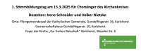 1. Stimmbildungstag am 15.3.2025 für Chorsänger des Kirchenkreises in Karlshorst