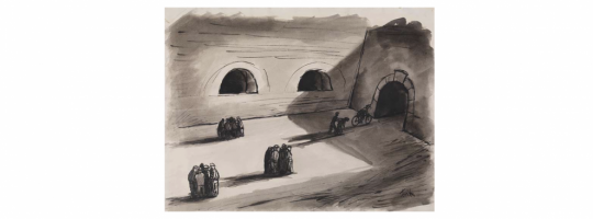 Vortrag „Die Maler von Theresienstadt“, David Haas berichtet über das Schicksal seiner Großeltern, Mittwoch, 12. November 2025, 19.30 Uhr, Gemeindesaal Friedrichsfelde, Am Tierpark 28, 10315 Berlin. Foto: Familie Fritta Haas