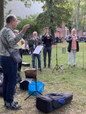 Dankeschönabend 2024 für Synodale und hauptamtlich Mitarbeitende – Ev. Kirchenkreis Berlin Süd-Ost lädt aufs Wasser und nach Lichtenberg – zum „Fußballgucken“ – ein. Foto: Monika Werner