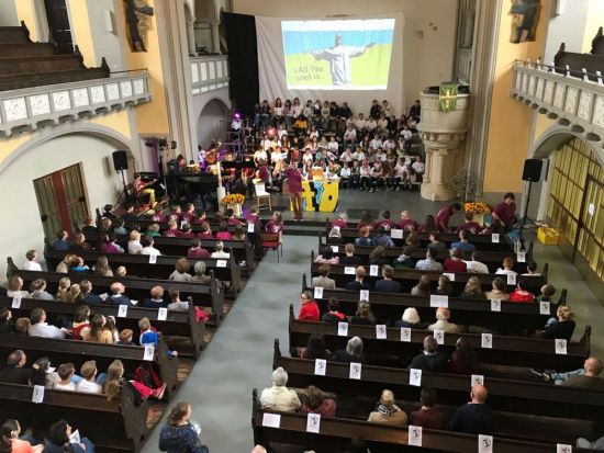 Gottesdienst - 4. Regionale Konfi-Nacht in Berlin-Friedrichshagen am 23. und 24. Juni 2018. Fotos: Bosenius/Teamer*innen/Treu