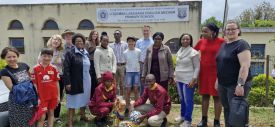 Besuch in einer Grundschule in Manzini/eSwatinei. Foto: EKBSO