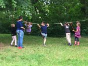 Kinderbibelcamp 2017 in Neuenhagen-Süd. Foto: Ev. Verheißungskirchengemeinde Neuenhagen-Dahlwitz