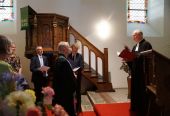 Amtseinführung von Pfarrer Sven Täuber. Foto: Raack