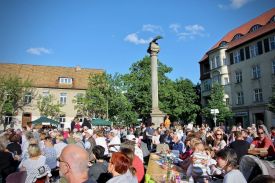 Feierabendmahl in Friedrichshagen. Foto: Jürgen Bosenius