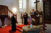 Amtseinführung von Pfarrer Sven Täuber. Foto: Raack