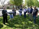 Grundsteinlegung für neue Kita auf dem Butenfeld. Foto: Jürgen Bosenius