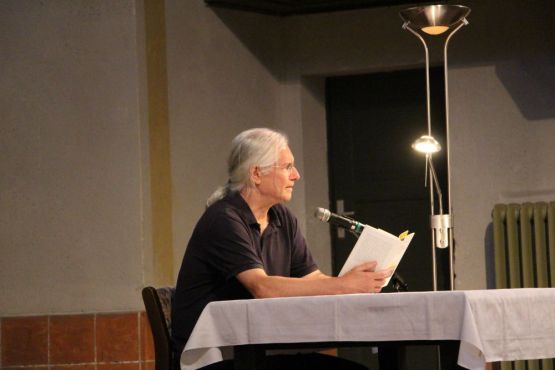 Lesung mit Christoph Dieckmann in der Kirche "Zum Vaterhaus". Foto: Jürgen Bosenius / kklios.de