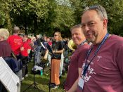 Schön war’s beim Deutschen Evangelischen Posaunentag 2024 in Hamburg – und „manchmal wie ein überdimensioniertes Klassentreffen“. Foto: Furian