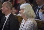 Festgottesdienst in der Köpenicker Stadtkirche am 15. Juli 2017 – Verabschiedung von Schulleiterin Ingrid Haack-Seelemann. Foto: Ev. Schulstiftung / Frank Wölffing