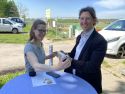 Grundsteinlegung für neue Kita auf dem Butenfeld. Foto: Jürgen Bosenius