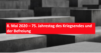8. Mai 2020 – 75. Jahrestag des Kriegsendes und der Befreiung. Foto: Wikimedia