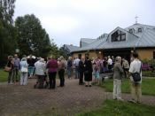 Gottesdienst am 16. Juli 2017 in Hellersdorf mit der Entpflichtung von Pfarrer Hartmut Wittig. Foto: Dieter Johr