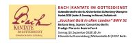 Bachkantate im Gottesdienst – Gottesdienstreihe des Evangelischen Kirchenkreises Berlin Lichtenberg-Oberspree