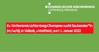 Ev. Kirchenkreis Lichtenberg-Oberspree sucht Bauberater*in (m/w/d), in Vollzeit, unbefristet, zum 1. Januar 2022