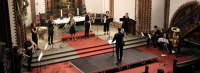 "Und das Wort ward Blech ..." – Tolles Konzert der Blechapostel in der Erlöserkirche. Foto: Jürgen Bosenius / Kirchenkreis Berlin Süd-Ost