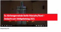 Ev. Kirchengemeinde Berlin-Marzahn/Nord – Andacht zum Weltgebetstag 2021