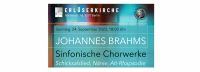 Johannes Brahms: ORATORISCHE CHORWERKE – 24. Sep. 2023, 18 Uhr, Erlöserkirche Lichtenberg