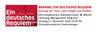 Ein deutsches Requiem von Johannes Brahms am 17. November 2018 in der Friedrichshagener Christophoruskirche