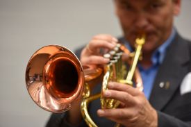 Kirchenkreisfest am Reformationstag 2017 im FEZ-Berlin: InstrumentenBlechWerkstatt – Trompete, Waldhorn und Co zum Anfassen und Ausprobieren beim Kirchenkreisfest. Foto: Uwe Baumann / kklios