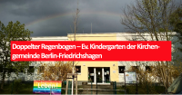 Doppelter Regenbogen in Friedrichshagen. Foto: Elvira Klette