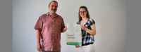 Drei Fragen an … Astrid Groth und Sebastian Sievers, das Präventionsteam des Kirchenkreises Berlin Süd-Ost. Foto: Jürgen Bosenius / Kirchenkreis Berlin Süd-Ost