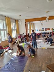 „Und Dein Soulfood?“ – Konfi-Nacht des Kirchenkreises in der Kirche „Zum Vaterhaus“ in Baumschulenweg. Foto: Mandy Endter
