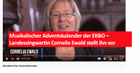 Musikalischer Adventskalender der EKBO – Landessingwartin Cornelia Ewald stellt ihn vor