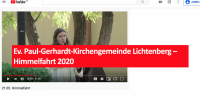 Ev. Paul-Gerhardt-Kirchengemeinde Lichtenberg – Himmelfahrt 2020