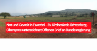 Das Bild zeigt das wunderschöne und friedliche Umland von Mbekelweni im Sommer 2018, doch aktuell herrschen in Eswatini mutmaßlich Not und Gewalt. Foto: Jürgen Bosenius / kklios.de
