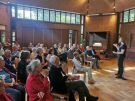 Gottesdienst im Gemeindezentrum Am Fennpfuhl mit Pfarrer Meik Schmidt. Foto: Privat/GAW