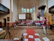 „Und Dein Soulfood?“ – Konfi-Nacht des Kirchenkreises in der Kirche „Zum Vaterhaus“ in Baumschulenweg. Foto: Marcel Haischmann