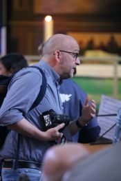 „Und Dein Soulfood?“ – Konfi-Nacht des Kirchenkreises in der Kirche „Zum Vaterhaus“ in Baumschulenweg. Foto: Marcel Haischmann