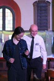 „Und Dein Soulfood?“ – Konfi-Nacht des Kirchenkreises in der Kirche „Zum Vaterhaus“ in Baumschulenweg. Foto: Marcel Haischmann