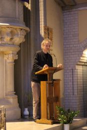 Pfarrer Markus Böttcher. Musikalische Weltreise mit dem „Hauptstadtblech“ in der Friedrichshagener Christophoruskirche