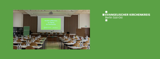 Kreissynode am 7. März 2026 von 9 bis ca. 15 Uhr, Haus des Kirchenkreises in Berlin-Lichtenberg. Foto: Jürgen Bosenius