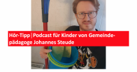 Hör-Tipp│Podcast für Kinder von Gemeindepädagoge Johannes Steude ... aktuell mit Frühjahrsputz. Foto: Johannes Steude
