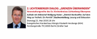 Auftakt des 2. Lichtenberger Dialogs am 21. Mai 2019 mit Altbischof Wolfgang Huber