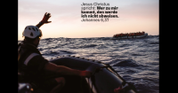 Jahreslosung 2022: „Wer zu mir kommt, den werde ich nicht abweisen“ (Johannes 6,37) Foto: United4Rescue
