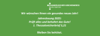 Wir wünschen Ihnen ein gesundes neues Jahr 2025! Bleiben Sie behütet.