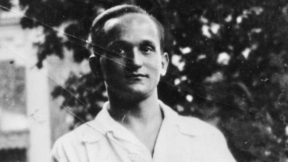 Der Theologe, Journalist, Schriftsteller und Liederdichter Jochen Klepper (1903-1942), Aufnahme ca. 1937