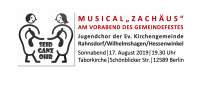 Der Jugendchor der Ev. Kirchengemeinde Rahnsdorf/Wilhelmshagen/Hessenwinkel führt am Sonnabend, 17. August 2019, um 19.30 Uhr in der Taborkirche in Berlin-Wilhelmshagen das Musical "Zachäus" von Michael Schmoll auf.