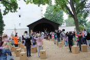„War super – bald noch mal!“ – „Kirchentag für Kinder“ des Kirchenkreises in Johannisthal. Foto: Jürgen Bosenius / kklios.de