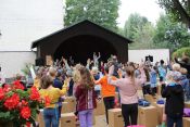 „War super – bald noch mal!“ – „Kirchentag für Kinder“ des Kirchenkreises in Johannisthal. Foto: Jürgen Bosenius / kklios.de