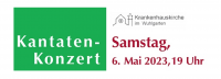 Krankenhauskirche im Wuhlgarten: Samstag, 6. Mai 2023, 19 Uhr – Kantatenkonzert mit der Kaulsdorfer Kantorei für Soli, Chor und Orchester