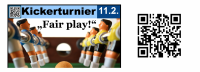 Kickerturnier am 11. Februar 2023 in der Giebelseehalle Petershagen ab 13.30 Uhr - jetzt anmelden!