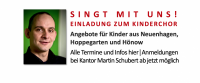Singt mit uns! Einladung zum Kinderchor - Angebote für Kinder aus Neuenhagen, Hoppegarten und Hönow. Foto: privat