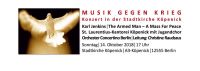 Musik gegen Krieg – Konzert in der Stadtkirche Köpenick