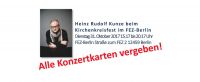 Heinz Rudolf Kunze beim Kirchenkreisfest im FEZ-Berlin: Alle Konzertkarten sind vergeben!