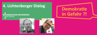 "Demokratie in Gefahr?!": Dr. h.c. Wolfgang Thierse zu Gast beim „4. Lichtenberger Dialog“ am 15. November 2022